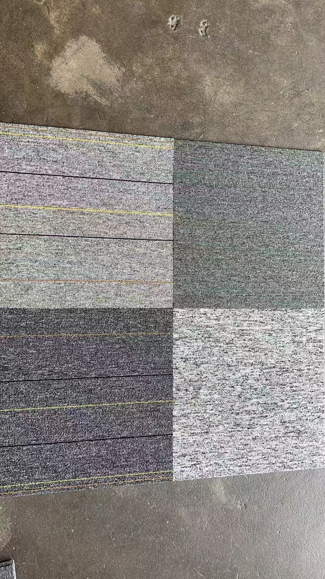 Office building carpet tiles