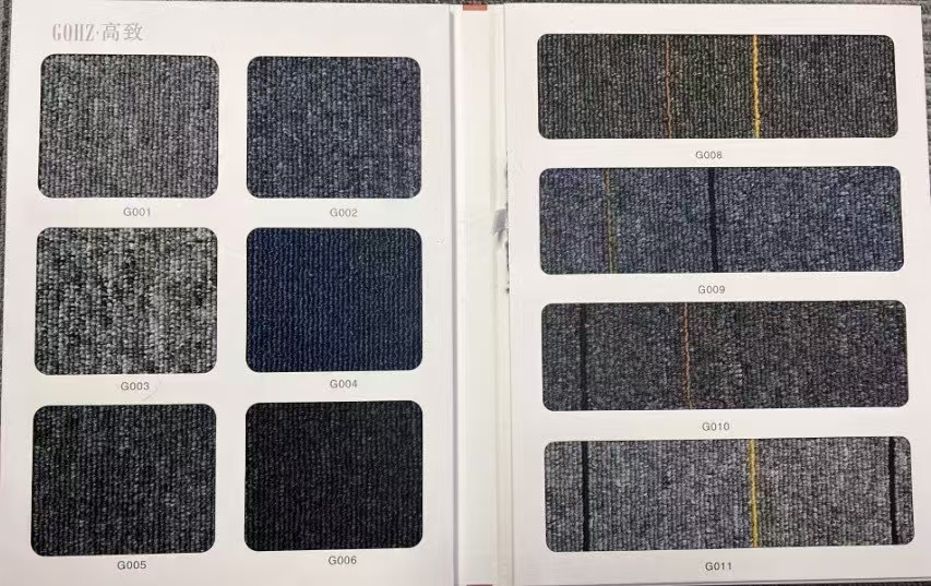Office building carpet tiles