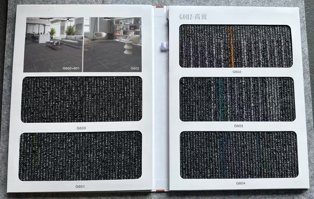 Office building carpet tiles