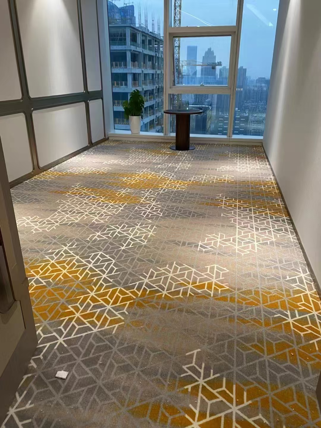 Hotel tufted fiber wool carpet