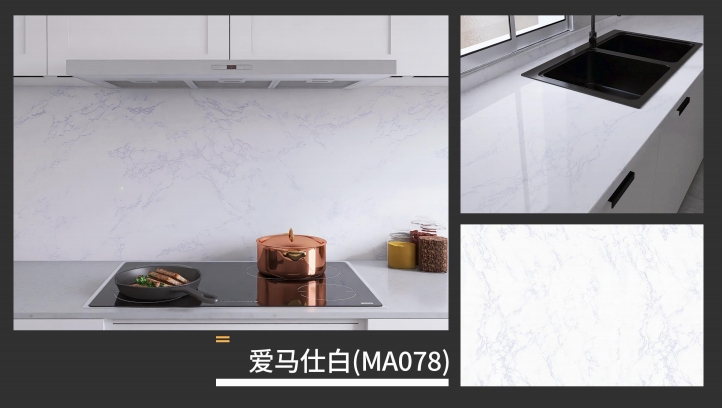 marble oil fume sticker series