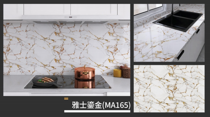 marble oil fume sticker series