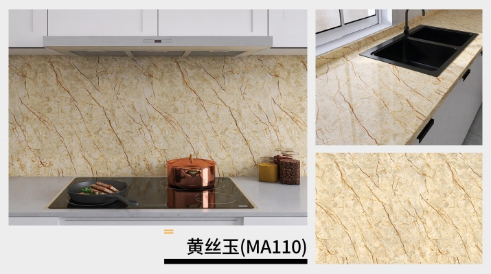 marble oil fume sticker series