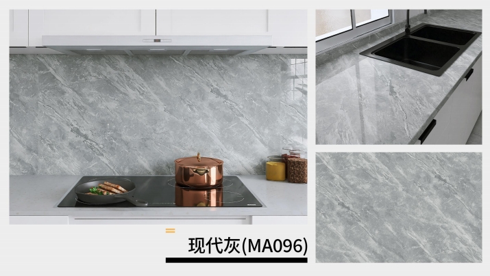 marble oil fume sticker series