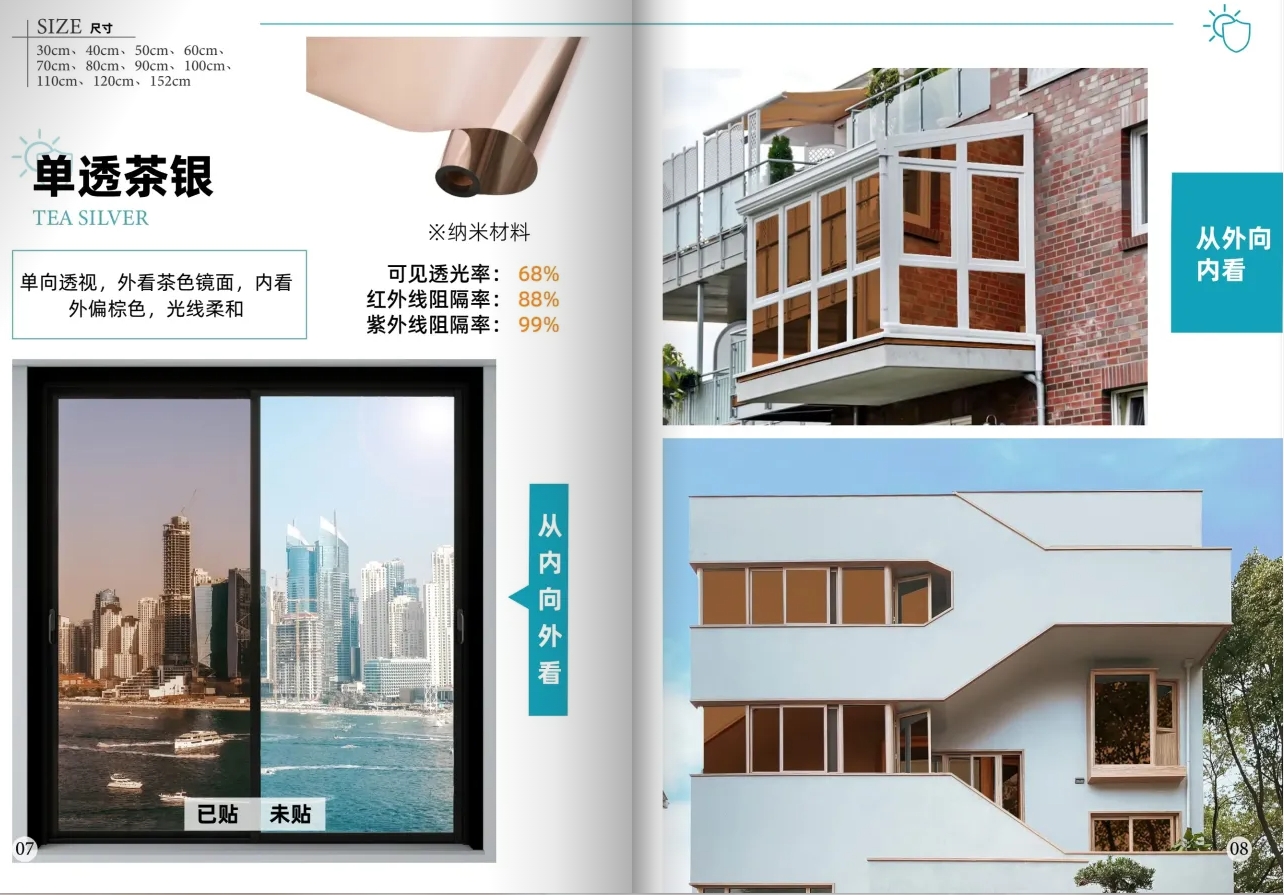 heat-insulating glass film