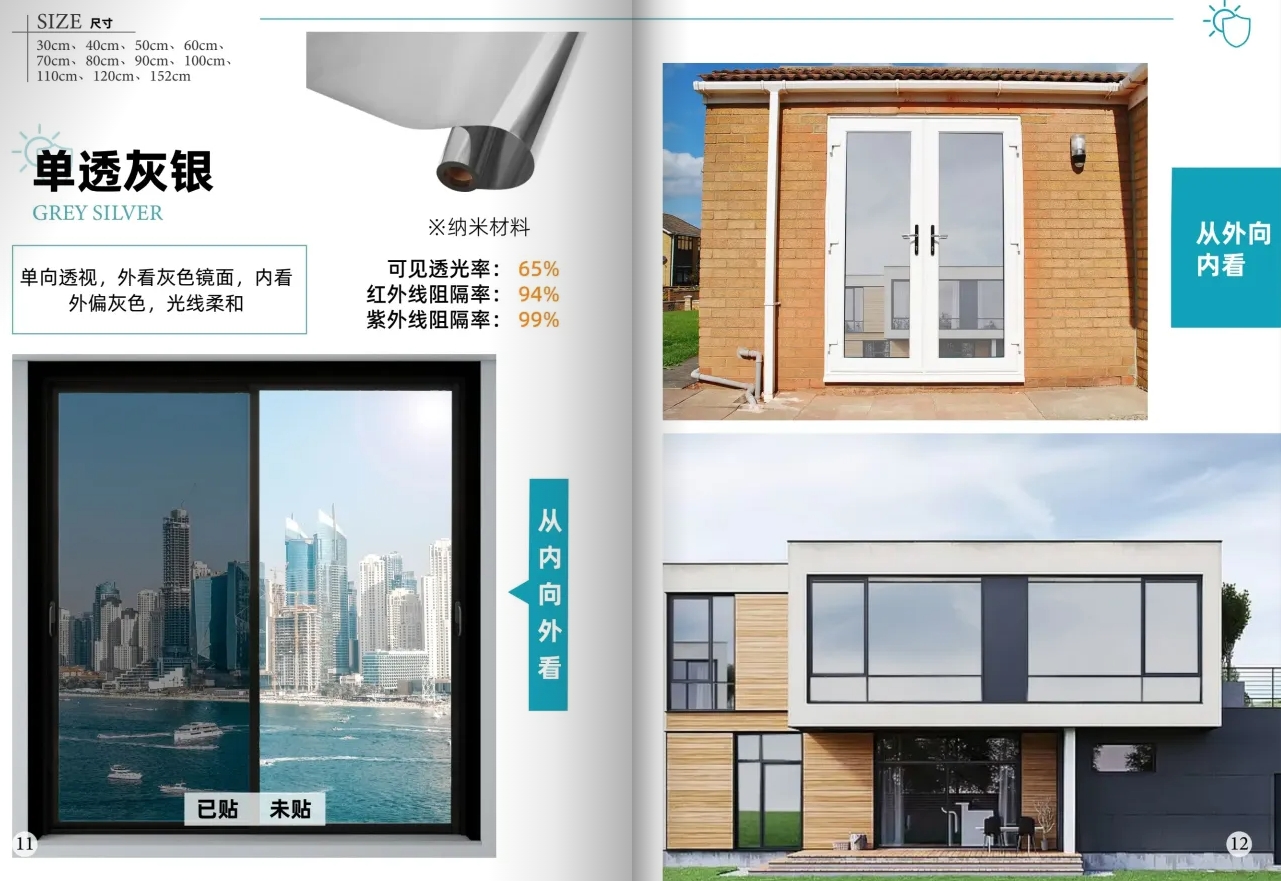 heat-insulating glass film