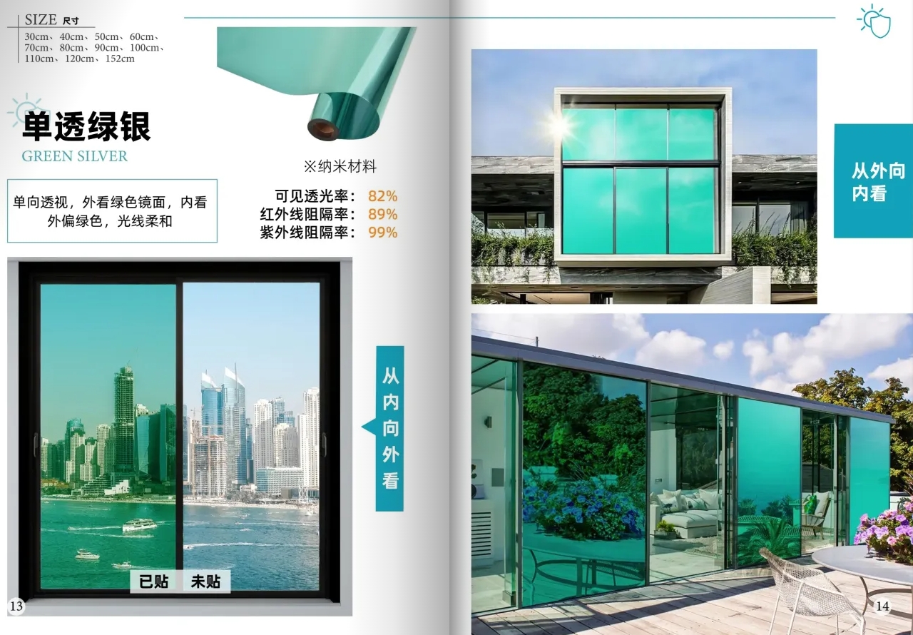 heat-insulating glass film