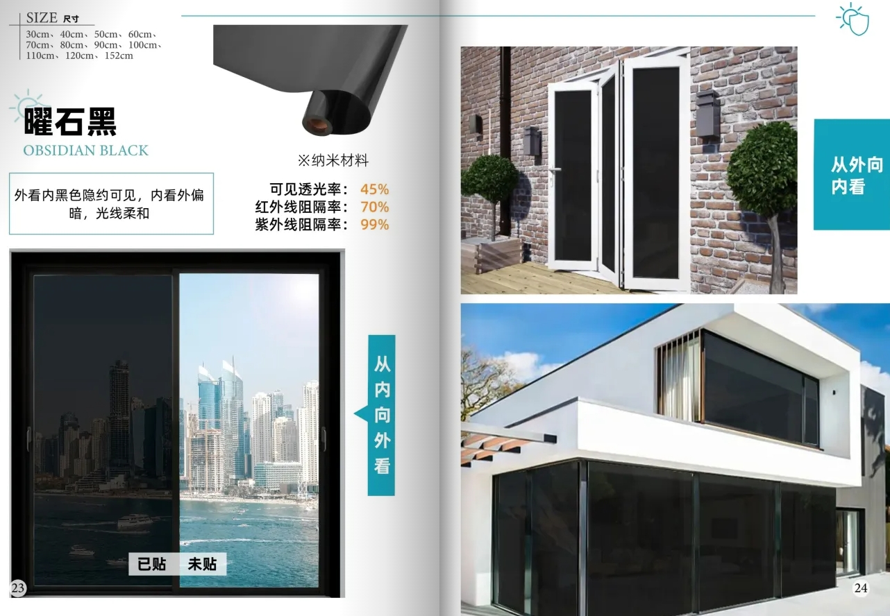 heat-insulating glass film