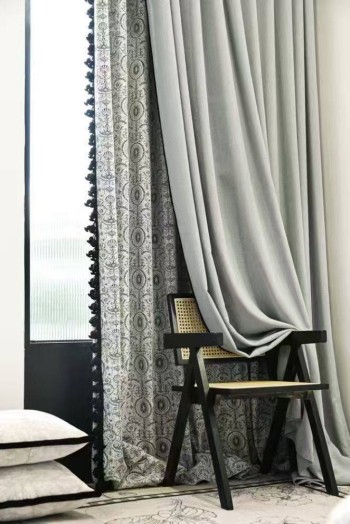 988 cotton and linen curtains