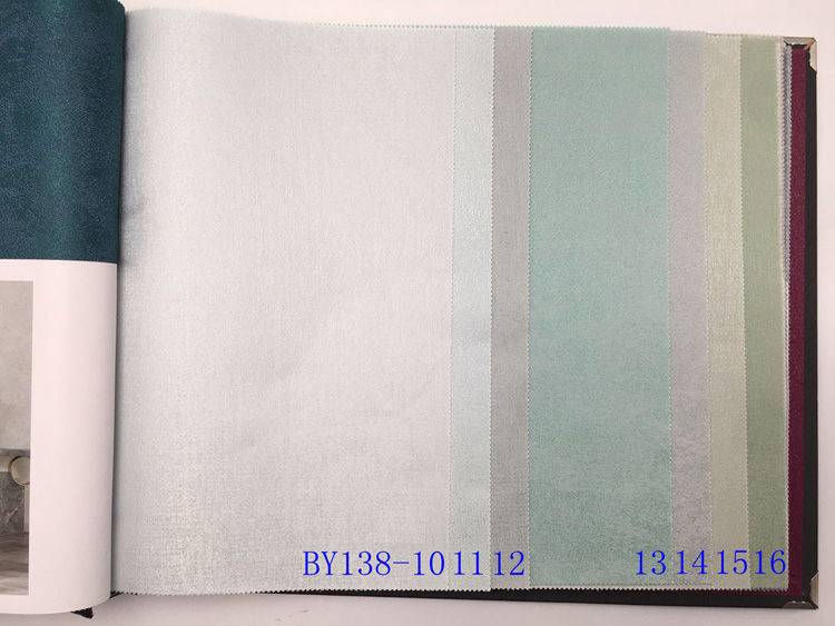 138 color plain wall cloth