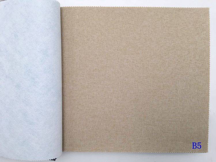 B1 fine linen plain wall cloth